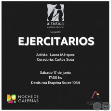 EJERCITARIOS - Artista: Laura Mrquez - Sbado, 17 de Junio de 2023